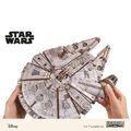 Ugears 3D drevená mechanická skladačka Star Wars Millennium Falcon