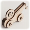Drevené 3D puzzle Odťahovka