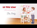 Le Toy Van Luxusný čajový vozík, 11 hračky pre deti