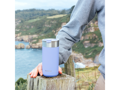 Nerezový termohrnček so sitkom Boost Denim Blue 400 ml