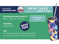 Nerezový termohrnček so slamkou Vibe Midnight Forest 880 ml