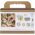 Kreatívna sada výroba mydla Seashells Olive Green