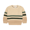 Svetrík pletený Warm Taupe veľ. 80