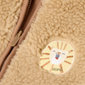 Kabátik Teddy Warm Taupe veľ. 80