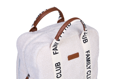 Prebaľovací batoh Family Club Signature Teddy Off White