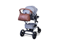 Prebaľovacia taška Mommy Club Signature Vegan Leather Dark Brown