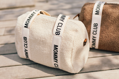 Prebaľovacia taška Mommy Club Signature Teddy Off White