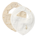 Podbradník bandana 2 ks Husa Newborn Naturals