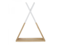 Polica na stenu Tipi Natural White