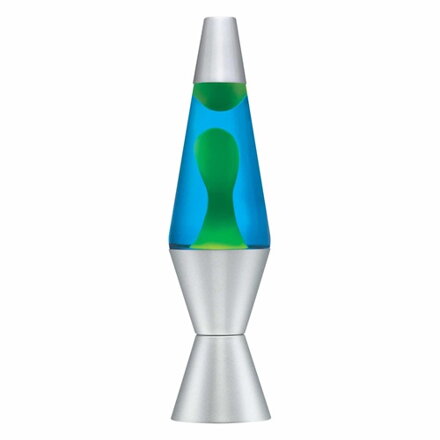 Schylling LAVA Lávová lampička zeleno-modrá 36,8 cm
