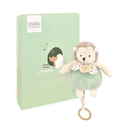 Doudou Plyšový ježko hrajúci melódiu 20 cm