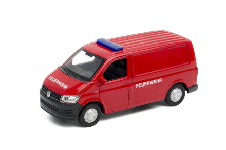 Welly Volkswagen Transporter T6 VAN 1:34 FEUERWEHR
