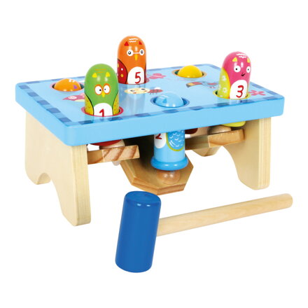 Montessori hra Zatĺkajte vtáka