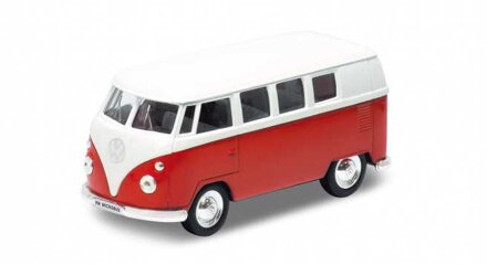 Welly 1963 Volkswagen T1 BUS 1:34 modrý