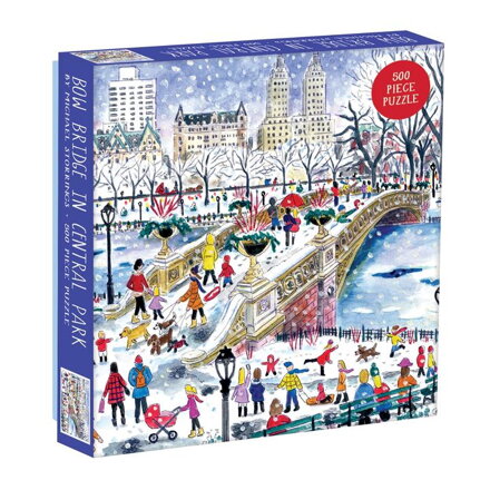 Galison Puzzle Most v Central Parku 500 dielov - poškodený obal