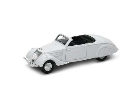 Welly 1938 Peugeot 402 model 1:34 zelený bez strechy