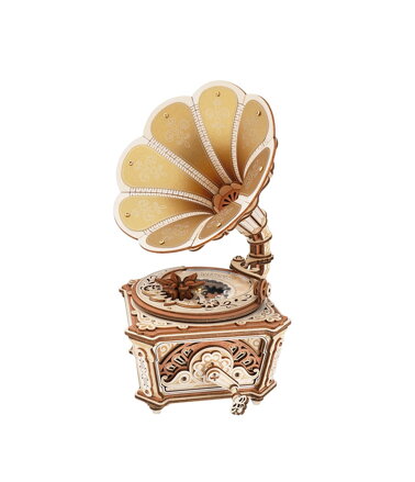 RoboTime 3D skladačka Diva Gramophone