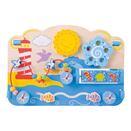 Bigjigs Toys Drevená aktívna doska More