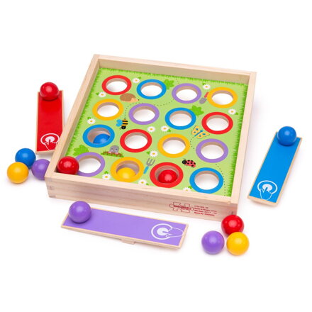 Bigjigs Toys Hra Klobúčik hop