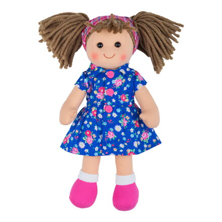 Bigjigs Toys Látková bábika Hollie - 28 cm