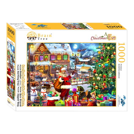Brain Tree Puzzle Štedrý večer 1000 dielikov