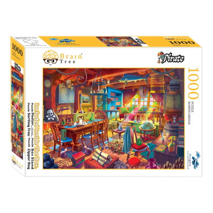 Brain Tree Puzzle Pirátska kajuta 1000 dielikov