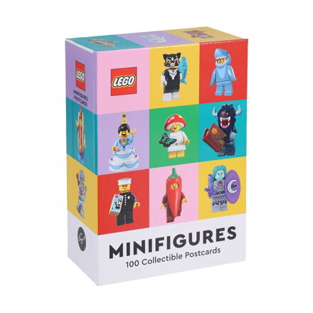 Chronicle Books LEGO® Minifigúrky 100 ks pohľadníc