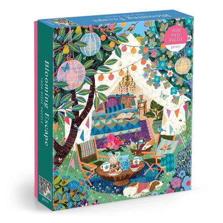 Galison Puzzle Victoria Ball Kvitnúce únik 1000 dielikov
