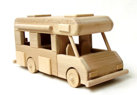 Ceeda Cavity Drevené cestovné auto Karavan
