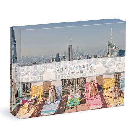 Galison Puzzle Psy v New Yorku Gray Malin 1000 dielikov