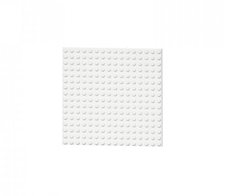 L-W Toys Obojstranná doska 16x16 biela