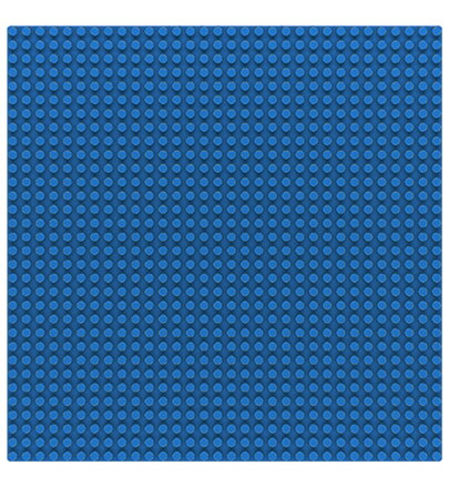 Sluban Bricks Base M38-B0833E Základová doska 32x32 modrá