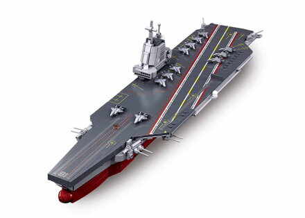 Sluban Model Bricks M38-B1211 Lietadlová loď Fujian