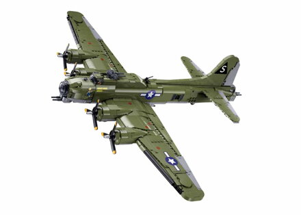 Sluban Model Bricks M38-B1367 Americký bombardér B-17G v mierke 1:44  - poškodený obal
