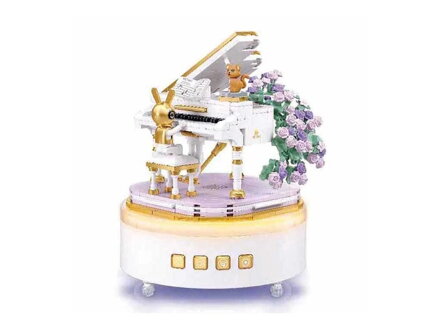 Sluban Pleyerid M38-P8013 Hracia skrinka Piano Sonáta lásky