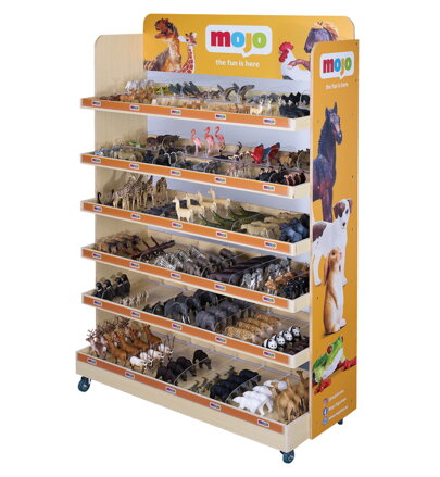 Mojo Drevený reklamný displej 68 cm