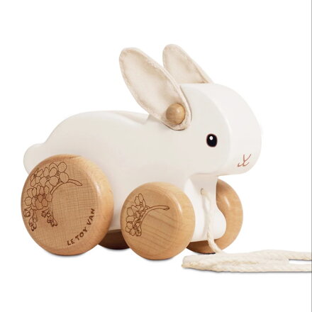 Le Toy Van Ťahacia hračka Poskakujúci zajačik