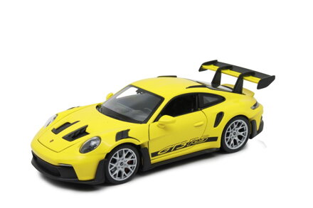 Welly Porsche 911 GT3 RS 992 1:24 žlté