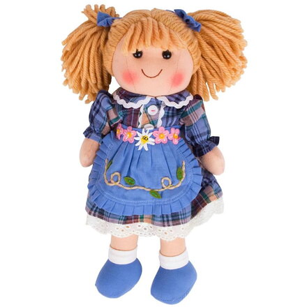 Bigjigs Toys Látková bábika Katie - 34 cm