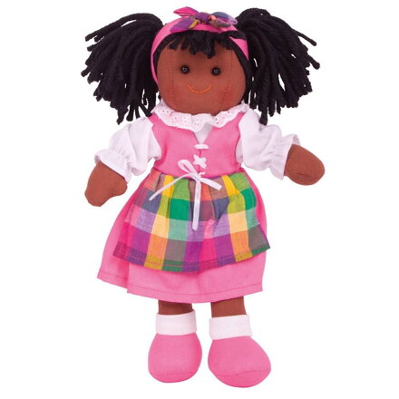 Bigjigs Toys Látková bábika Jess - 28 cm