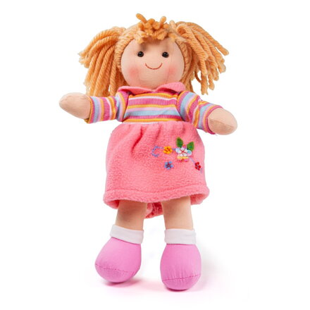 Bigjigs Toys Látková bábika Jenny - 28 cm