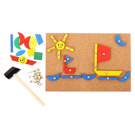 Bigjigs Toys Kreatívna hra s kladivkom