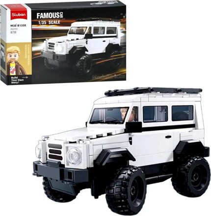 Sluban Model Bricks M38-B1358 Off-Road triedy G v mierke 1:35