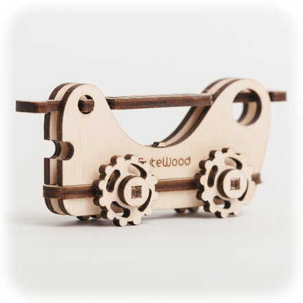 Drevené 3D puzzle Hasičský voz