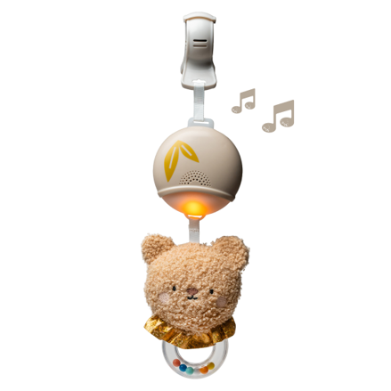 Hudobný box so svetlom medvedík