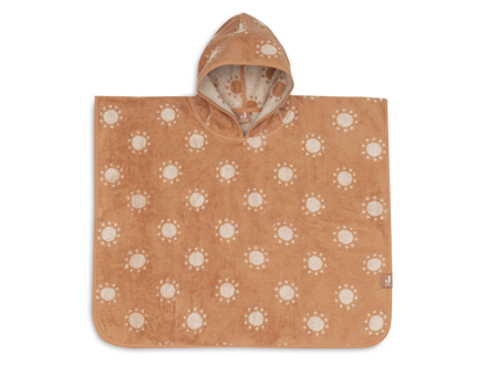 Osuška pončo froté Jacquard Sun