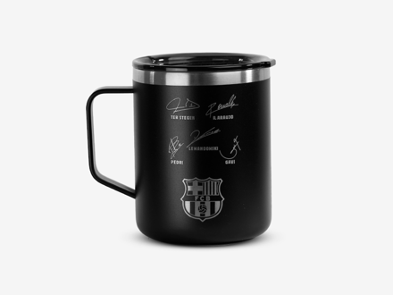Termohrnček 400 ml FC Barcelona Black