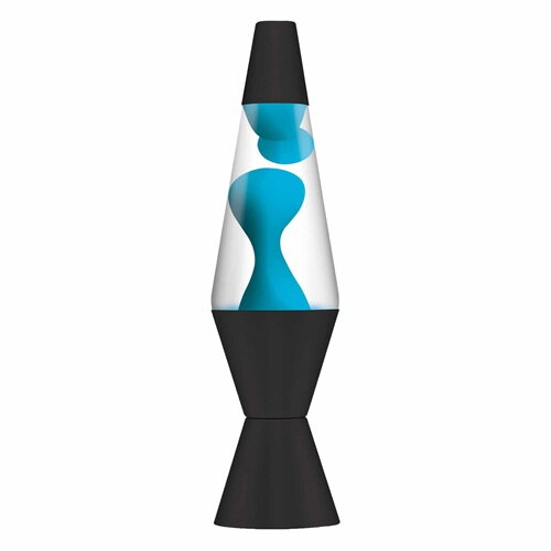 Schylling LAVA Lávová lampička neónová modrá 36,8 cm