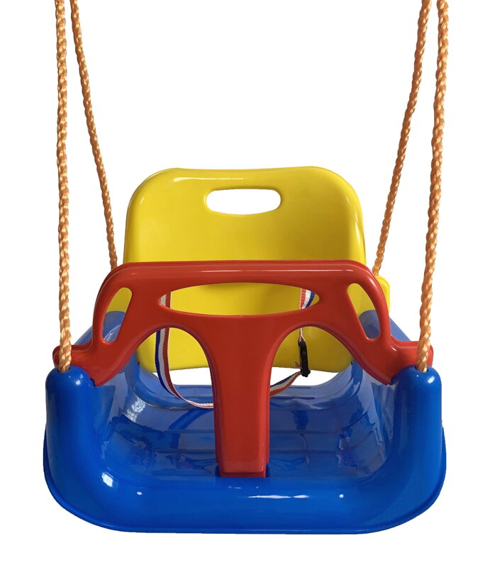 Dvěděti Plastová hojdačka 3v1