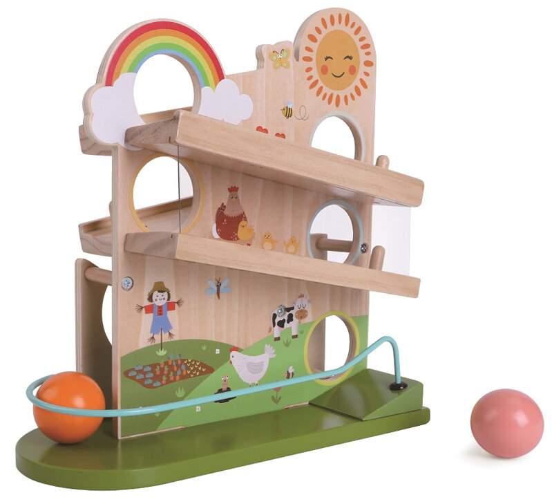 2Kids Toys Guľôčková dráha Štastná farma